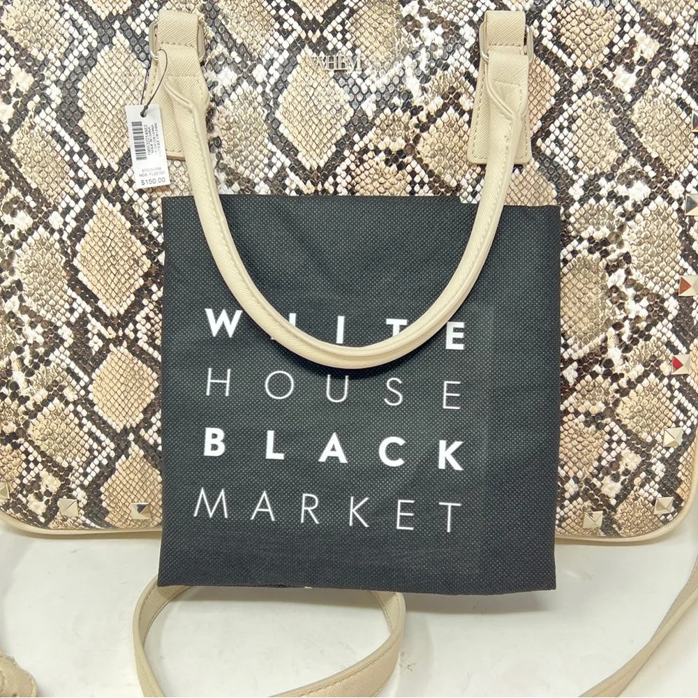 ❤️WHBM NWT Python Print Computer Bag. - Picture 9 of 15